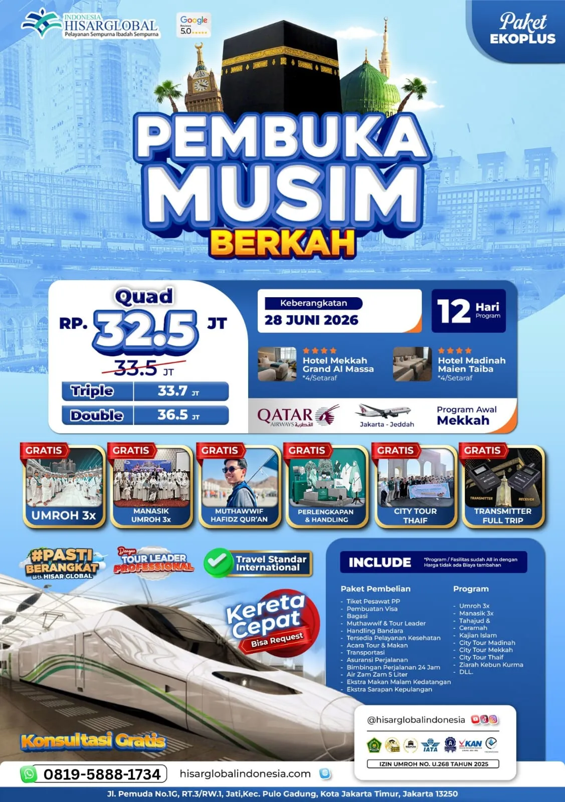 Pembuka Musim Berkah (Paket EkoPlus)